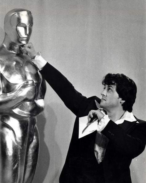 Sylvester Stallone at the Dorothy Chandler Pavillion in Los Angeles, California (Photo by Ron Galella/WireImage)