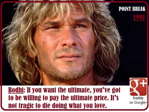 PATRICK SWAYZE - POINT BREAK