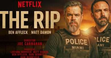 Poster del trailer de The Rip (2026), thriller policial de Joe Carnahan con Matt Damon y Ben Affleck.