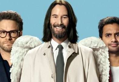 Póster de Good Fortune (2025) la nueva pe´lícula de Keanu Reeves donde interpreta a un anegl, punto de partida del top 15 de angeles guardianes en el cine.
