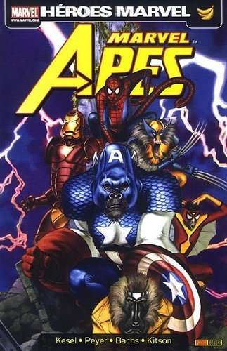 portada de Marvel apes