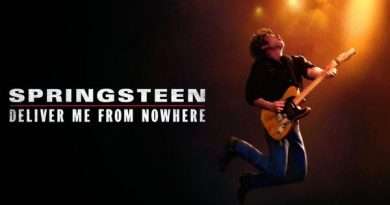 Póster oficial de Música de ninguna parte, pelicula de Scott Cooper, inspirada en la creación de Nebraska,