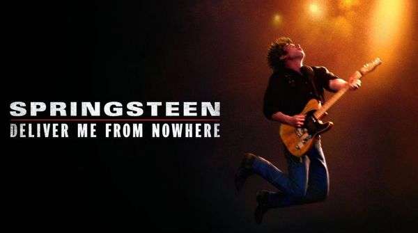 Póster oficial de Música de ninguna parte, pelicula de Scott Cooper, inspirada en la creación de Nebraska,