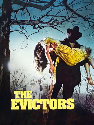afiche de The Evictors, una de las primeras incusiones de Drew Struzan en el cine
