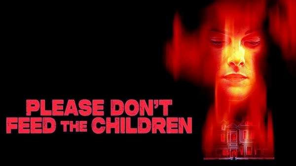 Póster oficial de la película Please Don’t Feed the Children, thriller distópico dirigido por Destry Spielberg.
