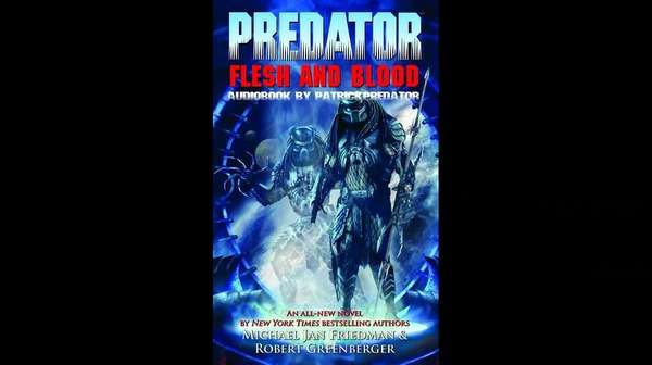 Portada de la novela Predator: Flesh & Blood.