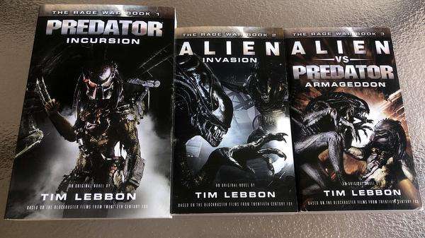 Portada de la novela Predator: Incursion.