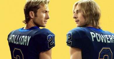 Póster oficial de la miniserie Chad Powers con Glen Powell