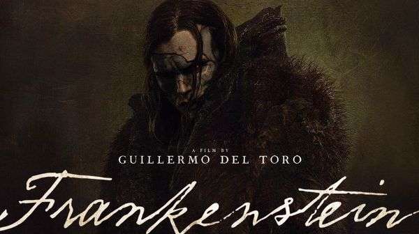 Poster oficial de Frankenstein (2025), dirigida por Guillermo del Toro.