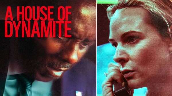 : Poster oficial de la película A House of Dynamite dirigida por Kathryn Bigelow