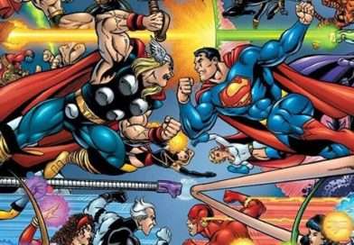 Thor y Superman enfrentados junto a héroes de Marvel y DC