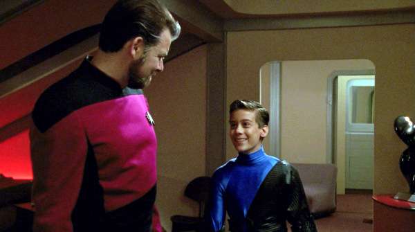 William Riker en una realidad alternativa en el episodio Future Imperfect de Star Trek The Next Generation.