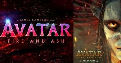 Póster oficial de Avatar: fuego y cenizas, la última película de James Cameron con efectos 3D inmersivos