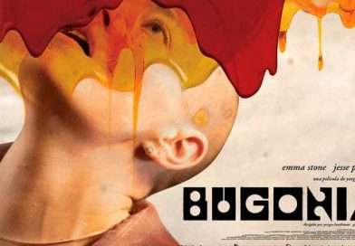 Poster oficial de Bugonia, la nueva película de Yorgos Lanthimos protagonizada por Emma Stone y Jessie Plemons