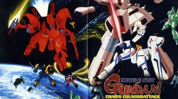 Los mobile suits principales de Char’s Counterattack enfrentados en un duelo espacial