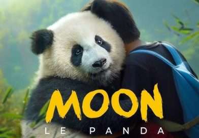 Poster oficial de Moon, mi amigo el panda, la nueva película familiar dirigida por Gilles de Maistre.