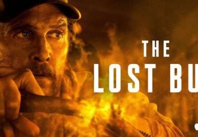 Poster oficial de The Lost Bus, película de Paul Greengrass basada en hechos reales.