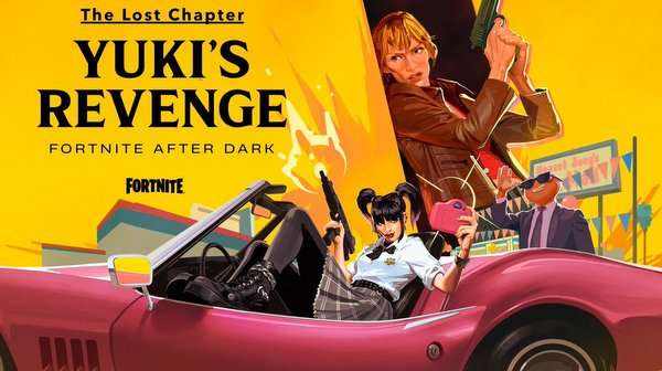 Poster oficial del corto animado Yuki’s Revenge, incluido en el reestreno de Kill Bill.