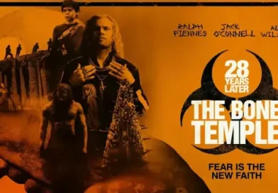 Poster oficial de 28 Years Later: El templo de los huesos, dirigida por Nia DaCosta