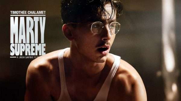 Poster oficial de Marty Supreme, el nuevo drama deportivo dirigido por Josh Safdie