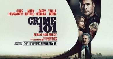 Póster oficial del de Crime 101 con Chris Hemsworth y el reparto principal.