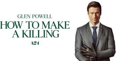 Poster oficial de la película How to Make a Killing protagonizada por Glen Powell