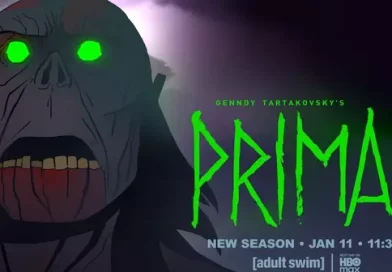 poster oficial de la tercera temporada de Primal de Genndy Tartakovsky.