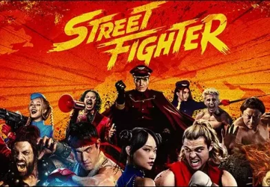 Póster de la película Street Fighter (2026) con los personajes