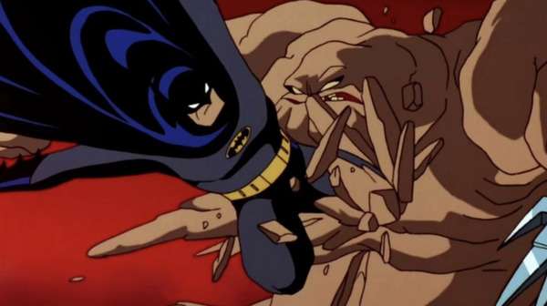 Escena de Clayface en la serie animada de Batman de 1993