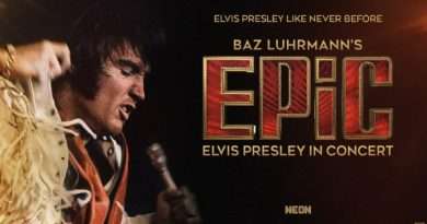 Epic documental de Elvis Presley póster oficial.