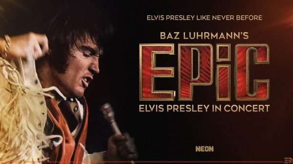 Epic documental de Elvis Presley póster oficial.