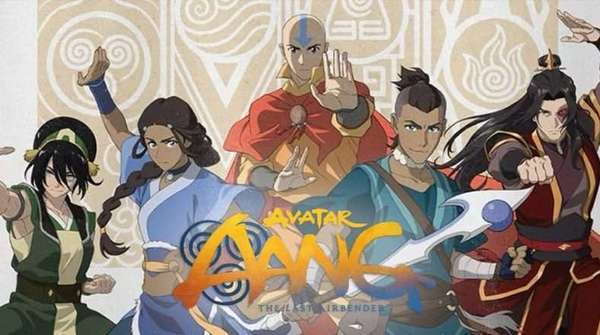 Personajes principales de The Legend of Aang en la nueva película animada
