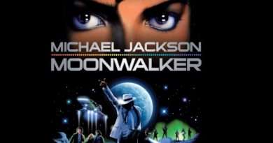 Póster oficial de la película Moonwalker de Michael Jackson