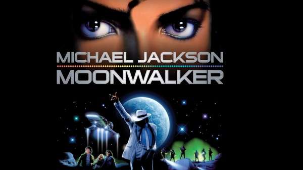 Póster oficial de la película Moonwalker de Michael Jackson