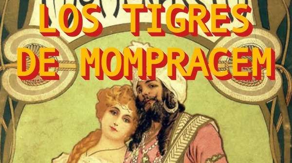 Portada original de Los tigres de Mompracem libro de Sandokan de Emilio Salgari