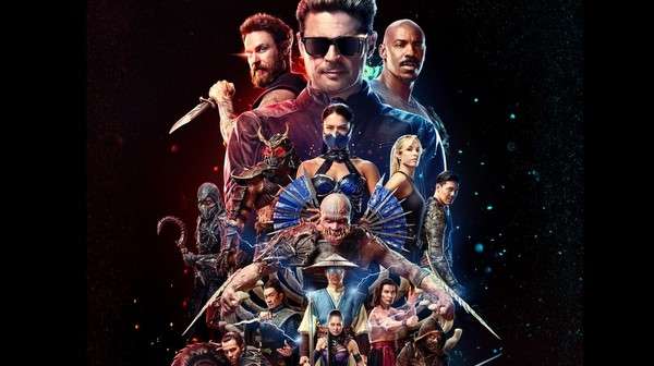 Póster oficial de Mortal Kombat 2 con los personajes principales del torneo
