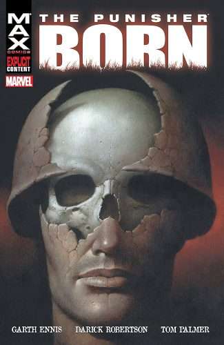 Cubierta de Punisher Born de Garth Ennis centrada en el origen del personaje en Vietnam