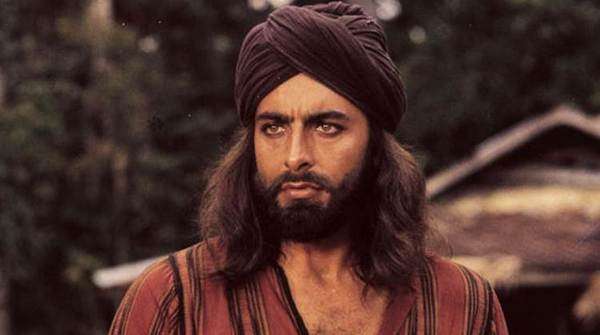 Kabir Bedi como Sandokán en la miniserie italiana de 1976