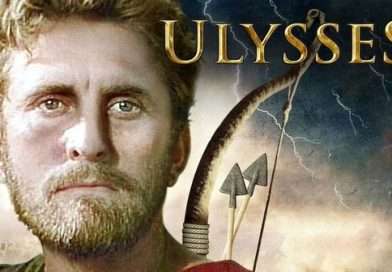 Kirk Douglas como Ulises en la película Ulysses de 1954