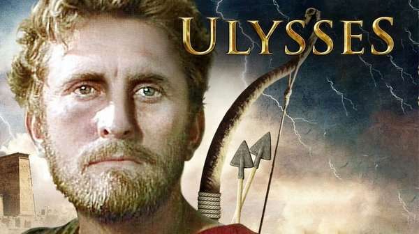 Kirk Douglas como Ulises en la película Ulysses de 1954