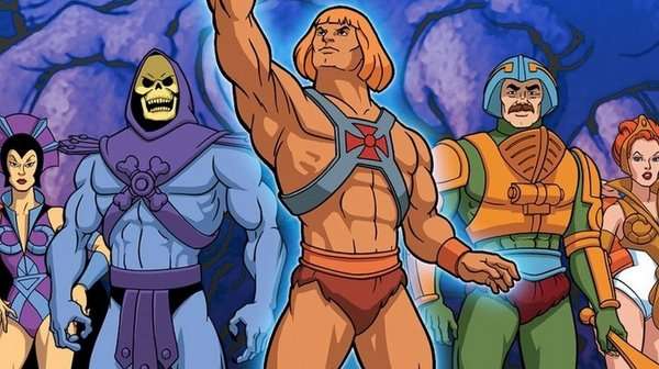 Imagen de la serie animada de He-Man producida por Filmation en los años ochenta.