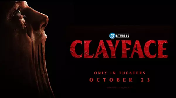 Poster oficial de la película Clayface, producción del nuevo universo cinematográfico de DC.