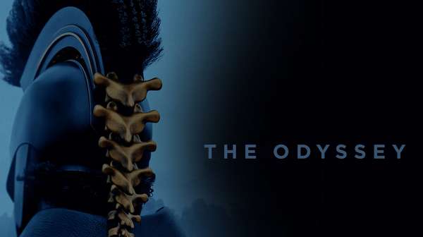 Póster oficial de La Odisea (2026), dirigida por Christopher Nolan.