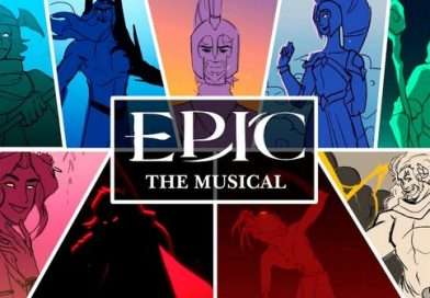 Poster conceptual de Epic: The Musical, la adaptación musical de La Odisea creada por Jorge Rivera-Herrans.