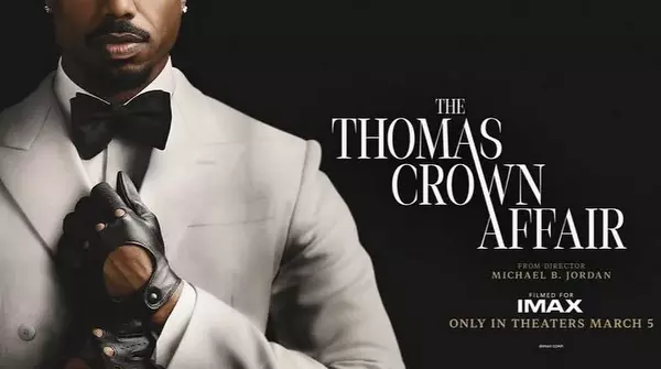 Póster oficial de la nueva remake de Thomas Crown dirigida por Michael B. Jordan.