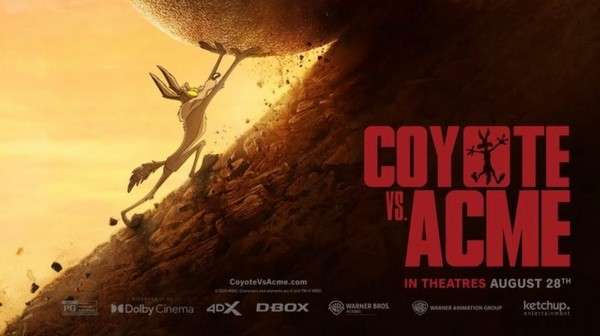 Póster oficial de Coyote vs. Acme