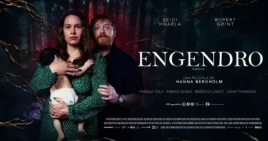 Poster oficial de Engendro, la película de terror dirigida por Hanna Bergholm.