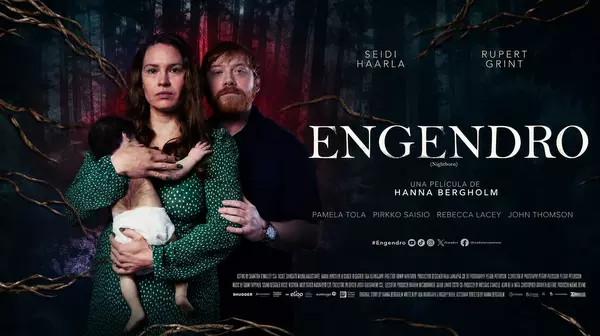 Poster oficial de Engendro, la película de terror dirigida por Hanna Bergholm.
