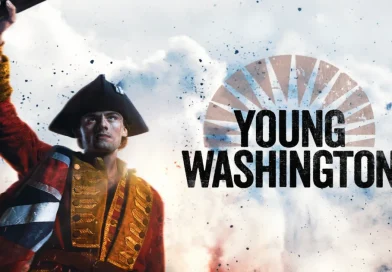 Póster oficial de Young Washington, drama histórico sobre los primeros años de George Washington