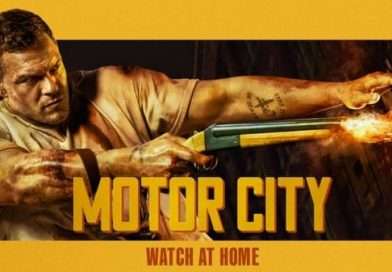 Póster oficial de Motor City, película de acción con Alan Ritchson